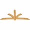 Ekena Millwork Davenport Rough Sawn Timber Gable Bracket, Western Red Cedar, 96"W x 48"H x 2"D x 6"F, 12/12 Pitch GBW096X48X0206DAV00RWR - alternate 3